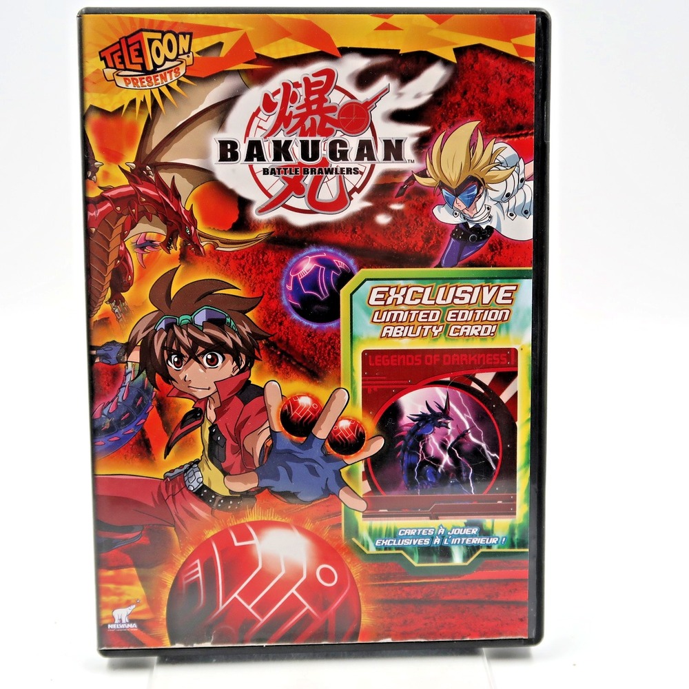 Bakugan Battle Brawlers Vol 2 DVD Bilingual Anime Scott McCord Jason Deline